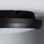 Plafon Circular Para Exterior O300mm Ip65 Curio Negro 5 Jpg