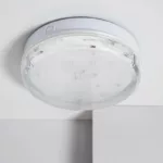 Plafon Led 24w Circular Para Exterior O285 Mm Ip65 Con Luz De Emergencia No Permanente Hublot Transparente 1 Jpg