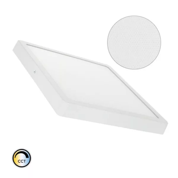 Plafon Led 24w Cuadrado Superslim Cri90 Microprismatico Cct Seleccionable Ugr17 280x280 Mm Jpg