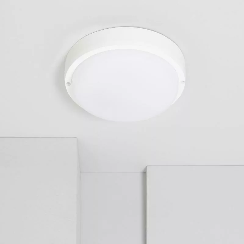 Plafon Led 25w Circular Para Exterior O175 Mm Ip65 Hublot White Jpg