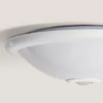 Plafon Led Techo 2x E27 Circular Con Sensor De Movimiento Pir Y Crepuscular Design 4 Jpg