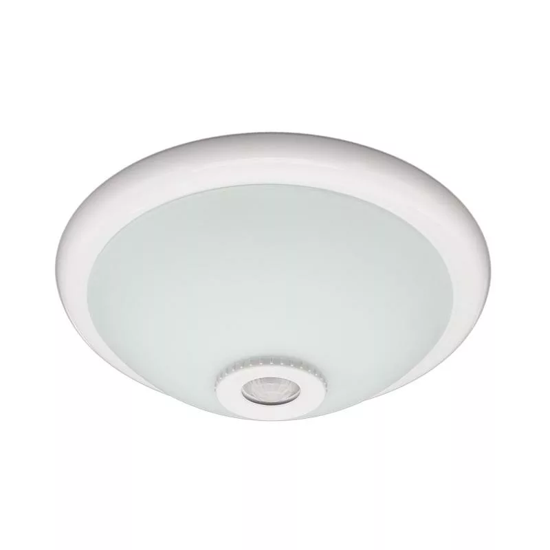 Plafon Led Techo 2x E27 Circular Con Sensor De Movimiento Pir Y Crepuscular Design Jpg