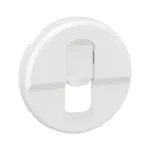 Enjoliveur prise simple rj45 céliane - blanc