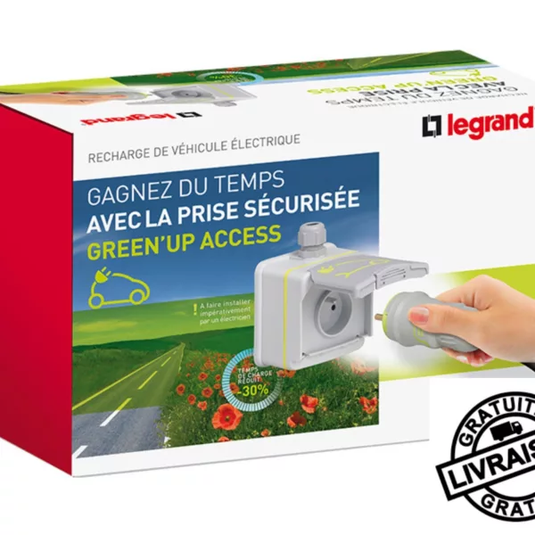 Prêt à poser Green'up Access pour véhicule électrique - 090476 - Legrand