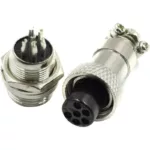 Connecteur Aviation GX16 6Pin Male+Femelle DIDACTICO TUNISIE